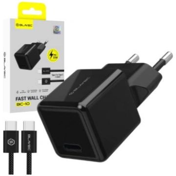 Blavec Wall charger BC-10 - Type C - PD 25W 3A wit