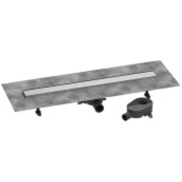 Dušas kanāls Hansgrohe RainDrain Go, 800 mm, flīzē