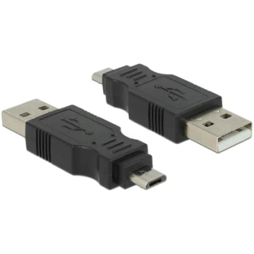Delock Adapter USB 2.0 Type Micro-B male to USB 2.