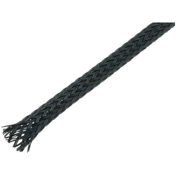 Braid; ØBraid : 1÷5nom.3mm; PET,polyester; black; 