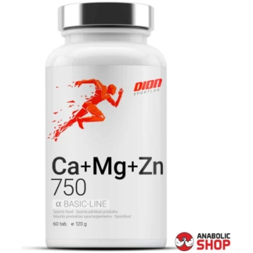 Dion Ca-Mg-Zn 750 Kalcijs Magnijs Cinks 60 tablete