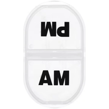 Ezy Dose, Daily AM/PM With Rounded Base Pill Remin