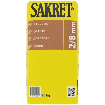 Grants SAKRET 2 - 8 mm 25KG