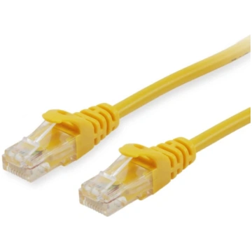 Equip Cat.6A U/UTP Patch Kabelis, 1,5 m, Dzeltens 
