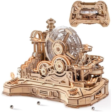 ROBOTIME 3D koka puzle Gearball Scramble - Mehānis