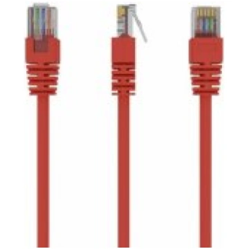 Gembird UTP Patch Cord Cat5e 1.5m Red aksesuārs PP