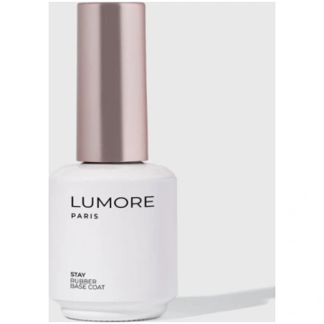 LUMORE Rubber Base Coat Stay 15ml (bāze gēllakām)