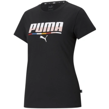 Puma Krekliņš Multicoloured Tee Black, S