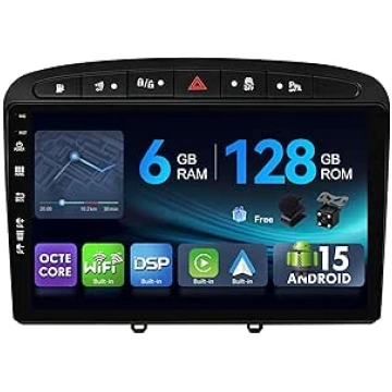 [6G + 128G, Octa-Core] - MSD auto radio Peugeot 30