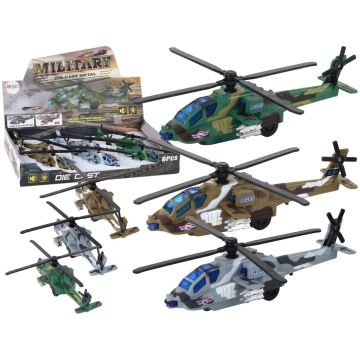 Lidmašīnas un helikopteri Lean Toys Military 16530