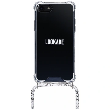 Lookabe Necklace Snake Edition iPhone X/Xs silver 