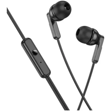 Hoco M121 vadu auss austiņas, 3,5 mm Jack – melnas