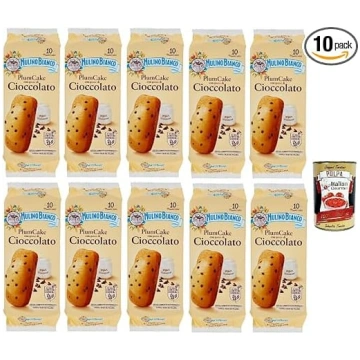 Mulino Bianco Plum Cake ar šokolādi Cake Biscuits