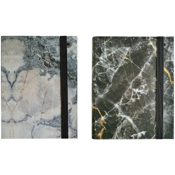 Teczka A4 skrzydłowa z gumką Marble MIX | 508482 |