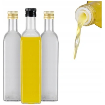 10x Marasca pudeles 500 ml kleitas dozators olīveļ