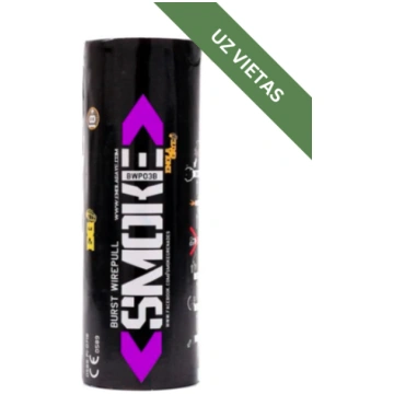 Burst dūmu svece ar izraujamu gredzenu - VIOLETA E