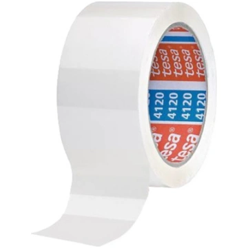 Logu līmlente Tesa 4120 Balta, 66 m/50 mm