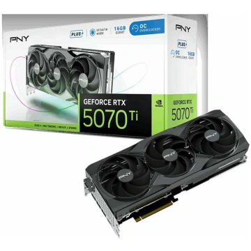 Videokarte PNY GeForce RTX 5070 Ti Triple Fan Plus