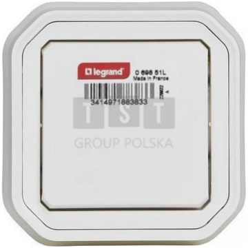 Universāls slēdzis Ip55 balts Plexo 069851l Legran