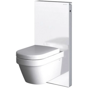 Monolith rāmis priekš WC, balts stikls 101 cm Gebe