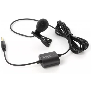 Klipsveida mikrofons ik multimedia iRig Mic Lav — 