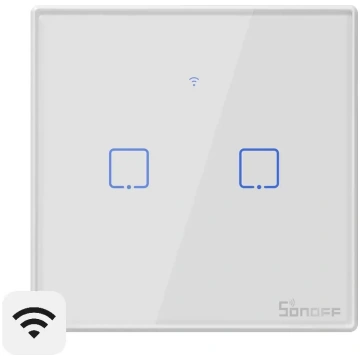 Sonoff Smart Wi-Fi Wall Switch TX T2EU2C with RF C
