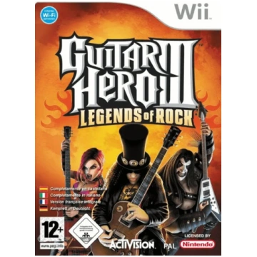 Lietots - Wii Guitar Hero III: Legends of Rock