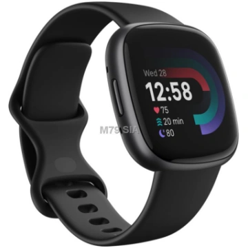 Fitbit Versa 4 black/graphite 810038858715 ( FB523