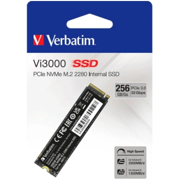 Verbatim Vi3000 M.2 SSD 256 GB PCIe NVMe 49373