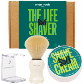 The Life Shaver Sicilian Lime Essential Shaving Ki