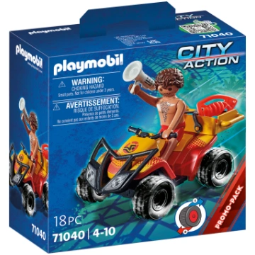 Konstruktors Playmobil City Action Pludmales Patru