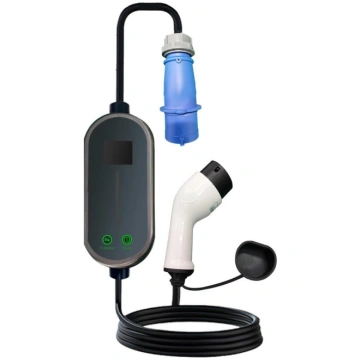 EV charger PEVC7 1 phase Type2 32A 7kW 5.0m Riff