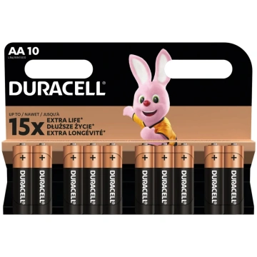 AA (LR6) baterijas 1.5V Duracell BASIC sērija Alka