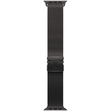 Siksniņa Apple Watch 49mm Black Titanium Milanese 