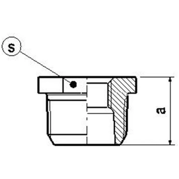 Livarna Titan vītņu redukcijas gabals 3/4x1/2"", K