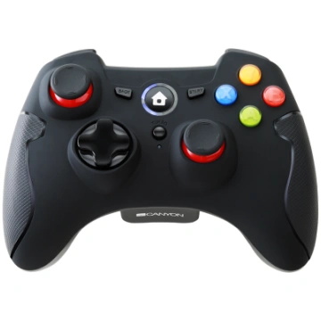 CANYON, 2.4G Wireless Controller with Dual Motor,s