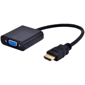 Cablexpert HDMI to VGA and audio adapter cable A-H