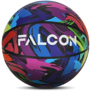 Basketbola bumba izmērs 7 daudzkrāsaina Falcon
