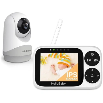 HelloBaby bērnu monitors ar kameru bez WiFi, 3,2 c