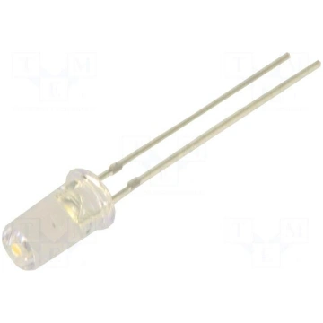 LED | white warm | 5mm | 50° | Front: flat | 2.9÷3