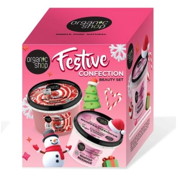 Ķermeņa kopšanas komplekts Organic Shop Festive Co