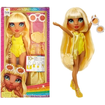 MGA Rainbow High Swim & Style-Sunny (Yellow) (5072