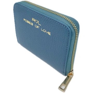 SUGAR PAPER LEATHER WALLET M5014 - MEDIUM ZIPPER W