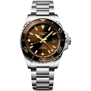 Lietots - Longines HydroConquest GMT 41mm Brown Au