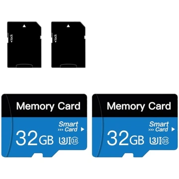 2 gab. 32 GB MicroSD atmiņas karšu komplekts, Micr