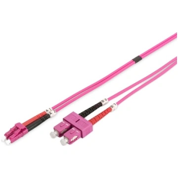 Digitus Fiber Optic Multimode Patch Cord, OM4, LC 