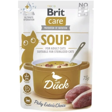 Brit Brit Care Mokra Karma dla Kota Zupa z Kaczka 
