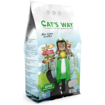 Bentonīta kaķu pakaiši Cat’s Way Premium Aloe Vera
