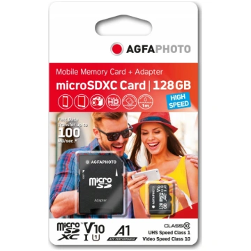 AgfaPhoto MicroSDXC UHS-I 128GB High Speed Class 1