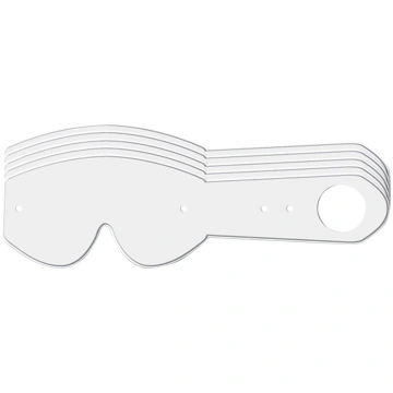 Atplēšamās brilles (x10) MX aizsargbrilles ProGrip